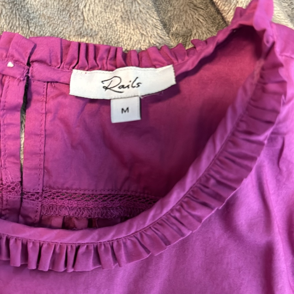 Rails Filomena Top in Berry - Picture 6 of 12